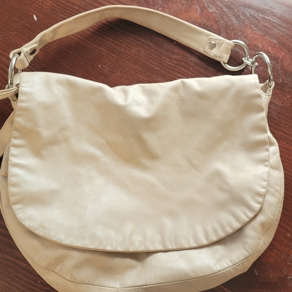 COACH ALI FLAP PEBBLED LEATHER HANDBAG - Picture 1 of 8